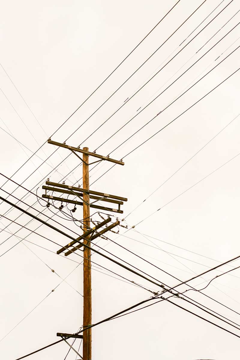 Arts District Los Angeles Telephone Wires